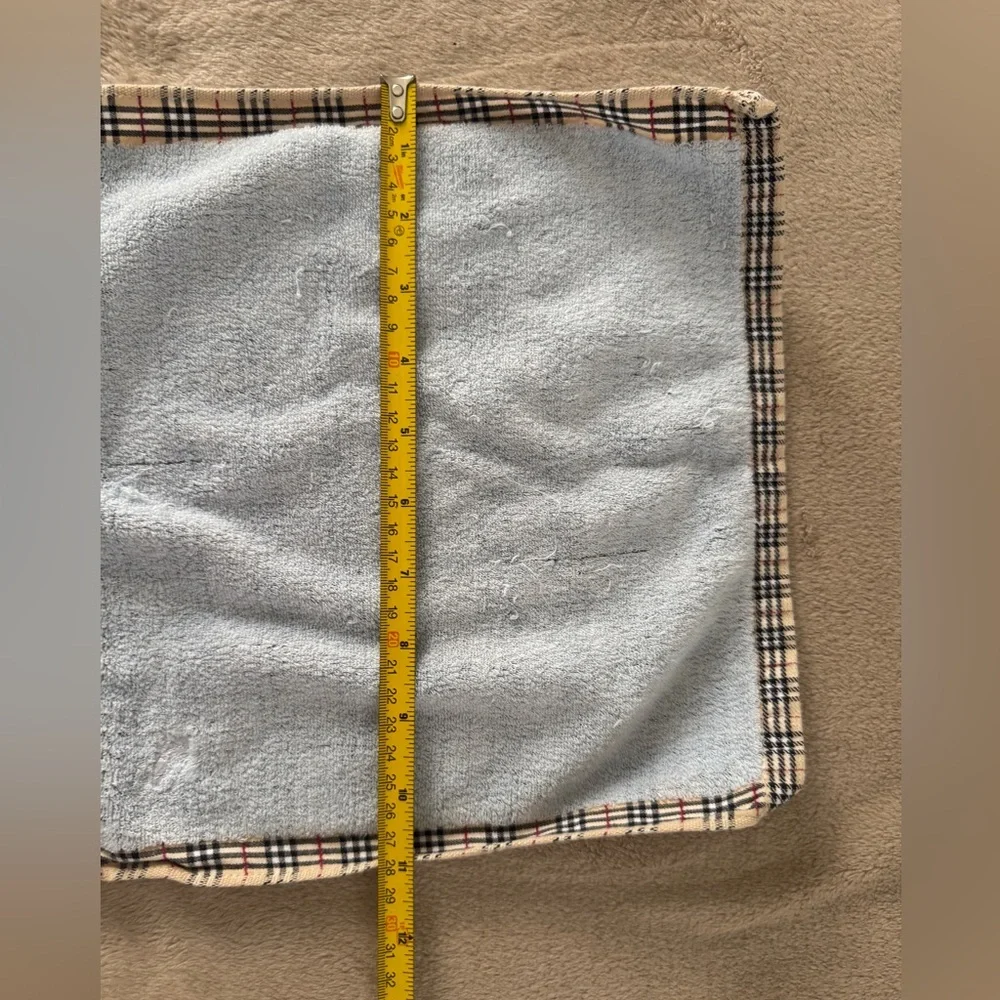 Burberry London Nova Check Trim Washcloth Towel